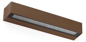 FARO 71905 - Aplica de perete pentru exterior DORO, 2 x LED, 10 W, 230 V, IP65, maro