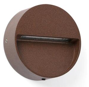 FARO DUNE 71962 – Aplica LED pentru scări, 3W, 230V, temperatură de culoare selectabilă 2200/2700/3200/4000K, IP65, maro