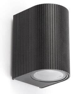 FARO 70322 - Aplica de perete pentru exterior ESTELA 1xGU10/5W/230V IP65, neagră