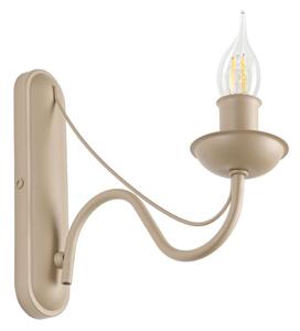 Lampă de perete ANTON 1xE14/60W/230V bej
