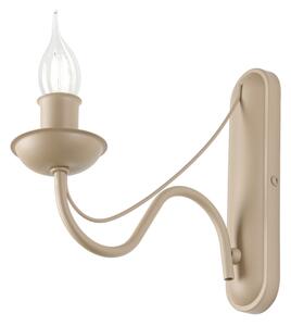 Lampă de perete ANTON 1xE14/60W/230V bej