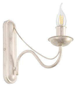 Aplică de perete ANTON 1xE14/60W/230V, alb patinat