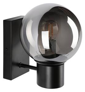 Aplică de perete SFERIO 1xE14/5W/230V negru / negru fumuriu