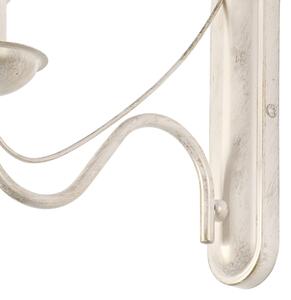 Aplică de perete ANTON 1xE14/60W/230V, alb patinat
