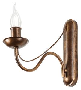 Aplica de perete ANTON, 1xE14/60W/230V, bronz