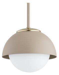 Brilagi - Lustră suspendată pe cablu COSMO 3xE27/60W/230V bej/auriu