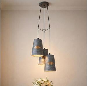 Eglo 43108 - Lustră pe cablu HONEYBOURNE 3xE27/60W/230V