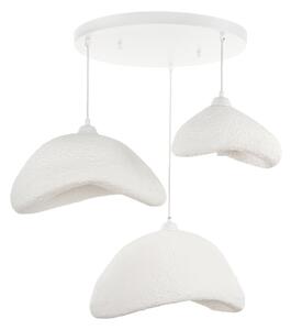 Brilagi - Lustra pe cablu WABI SABI 3xE27/40W/230V diam. 82 cm albă