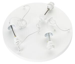 Brilagi - Lustra pe cablu WABI SABI 3xE27/40W/230V diam. 82 cm albă