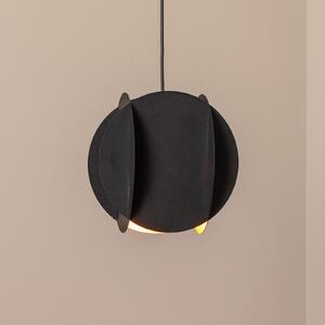 Opviq Lampă suspendată Corner, negru, 25 x cm, metal, E27, reglabil, Negru, Camera de zi / sufragerie, Metal, Modern