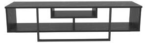 Comoda TV ASAL 150, negru, PAL melaminat, 150x35x40 cm