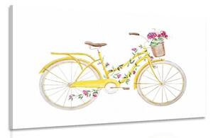 Tablou ilustrația bicicletei retro