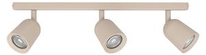 Eglo 902345 - Plafonieră CAMALDOLI cu 3 spoturi, GU10, 10W, 230V, bej