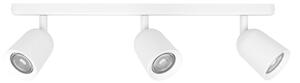 Eglo 901947 - Plafonieră CAMALDOLI cu 3 spoturi GU10, 10W, 230V, alb