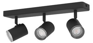 Eglo 901966 - Spot pentru baie CONSUMA 3x GU10/5W/230V IP44 negru