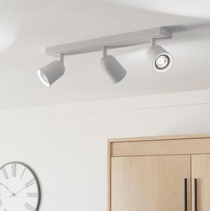 Eglo 901947 - Plafonieră CAMALDOLI cu 3 spoturi GU10, 10W, 230V, alb