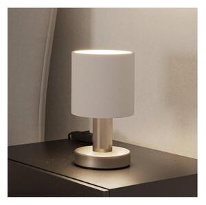 Eglo 31841 - Lampă de masă MONTETTO 1xE14/40W/230V alb/crom mat