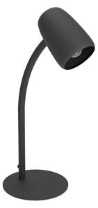Eglo 901828 - Lampă de masă CARLO 1xE14/18W/230V neagră