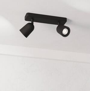 Eglo 901953 - Spot CAMALDOLI 2xGU10/10W/230V negru