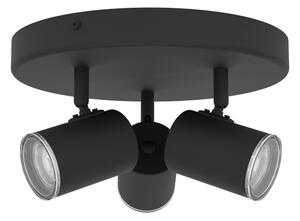 Eglo 901965 - Spot pentru baie CONSUMA 3xGU10/5W/230V IP44, negru