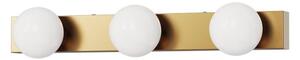 Brilagi - Lumină LED pentru oglindă de baie HOLLYWOOD, 3xLED/3W/230V, IP44, aurie