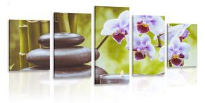 Tablou 5-piese Spa natura moartă
