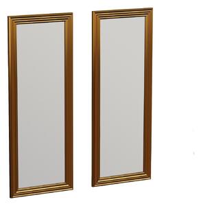 Set 2 oglinzi CSI, auriu, 30x3x90 cm