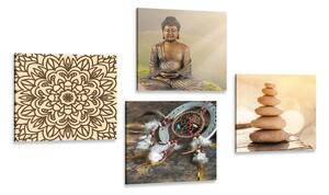 Set tablouri Budha armonic