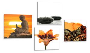 Set tablouri Feng Shui în stilul unic