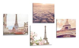 Set tablouri Turnul Eiffel în Paris