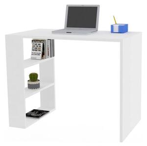 Birou 835PUQ2836, alb, PAL melaminat, 90x50x70 cm
