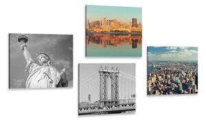 Set tablouri New York în design interesant