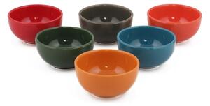 Set 6 boluri 275KRM1583, multicolor, ceramica, 110 ml