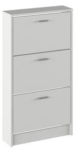 Pantofar MOBI 13, alb, DTD laminat/PAL, 58x18x107 cm