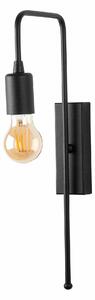Lampa perete MUM-3502, negru, metal, 6x22x42 cm