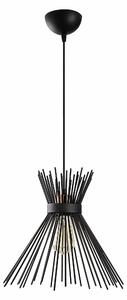 Lustra KIRPI 3081, negru, metal, 34x35-131 cm