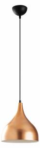 Lustra SAGLAM 3726, negru/cupru, metal, 26x40-126 cm
