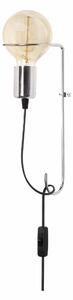 Lampa perete 3663, crom, metal, 9x15x30 cm