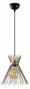 Lustra KIRPI 3082, negru, metal, 34x35-131 cm