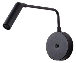 Lampa perete UGUR-6042, negru, metal, 10x27x15 cm
