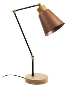 Veioza MANAVGAT N 592, cupru/negru, metal, 22x15x52 cm