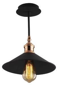 Lustra BERCESTE N-657, negru, metal, 24x31 cm