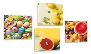 Set tablouri fructe variate