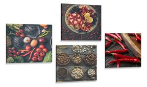 Set tablouri specialități culinare