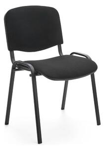 Scaun ISO, negru, stofa, 53x55x82 cm