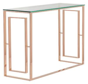 Consolă Eternic rose gold 120x40x80cm