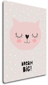 Impresi Obraz Kitty Dream Big - 30 x 40 cm