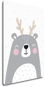 Impresi Obraz Cute little animal with dots - 20 x 30 cm