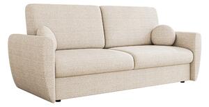 Canapea extensibilă Pagis, Numărul de locuri: 3, Spațiu de depozitare, 90x222x93cm, 63 kg, Picioare: Plastic, Lemn: Pin