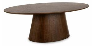 Măsuță de cafea Detroit 1075, Nuc, MDF, Furnir din lemn natural, 40x60x110cm, 22 kg
